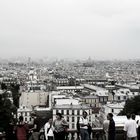 Blick von Montmartre über Paris