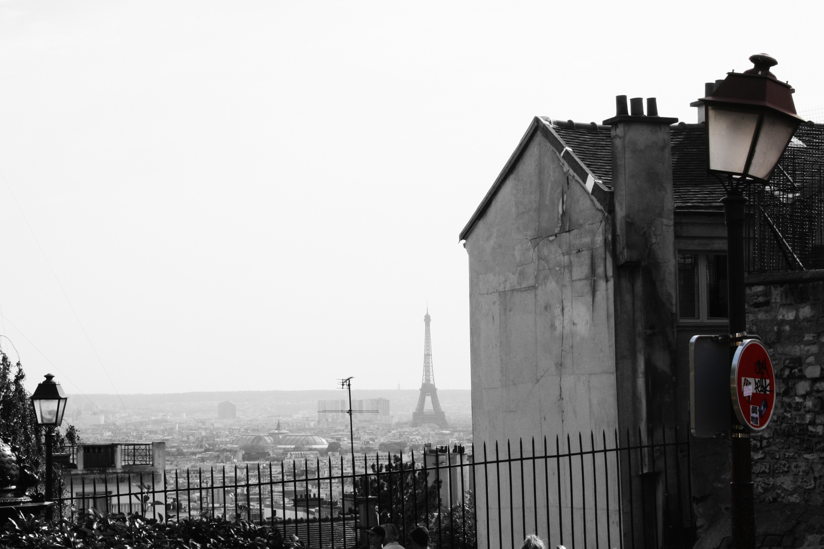 Blick von Montmatre zum Eifelturm