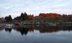 Blick von Nautnes Fiskevaer