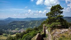 Blick von Neuscharfeneck auf Ramberg