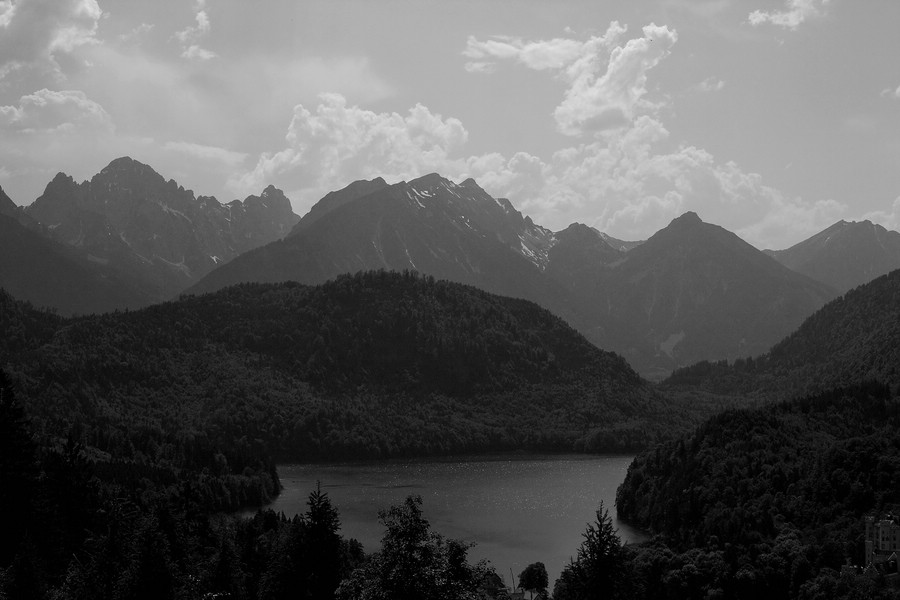 Blick von Neuschwanstein