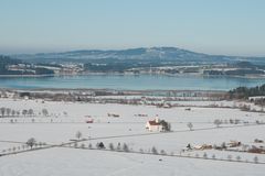 Blick von Neuschwanstein auf den Forggensee