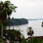 Blick von "Ngoma" auf den Fluss "Ogowe"