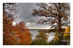 blick von nikolskoe auf den wannsee ...