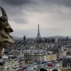 Blick von Notre Dame Richtung Eifelturm, Paris