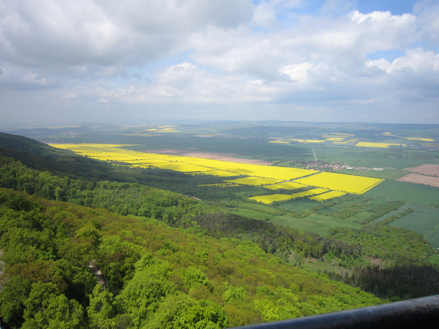 Blick von oben.