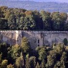 Blick von oben auf die Festung Königstein, was in dieser Form nur...