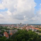 Blick von oben auf Hannover ...