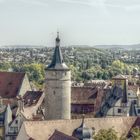 Blick von oben auf Kitzingen