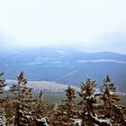 Blick von oberhalb Schierke in Richtung damaliger Grenze