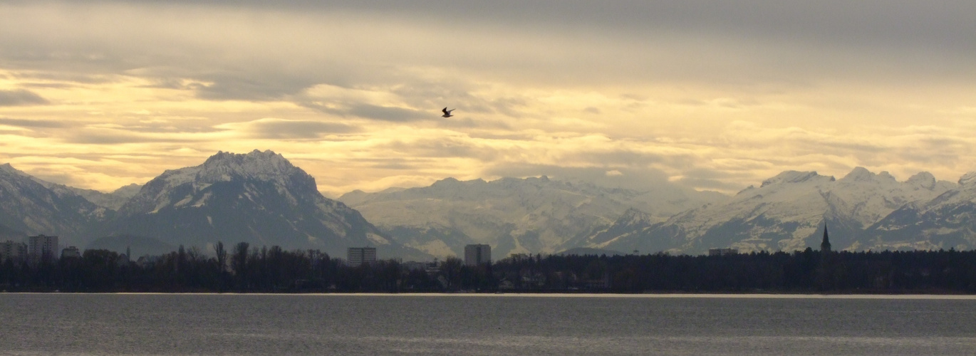 Blick von Österreich in die Schweiz