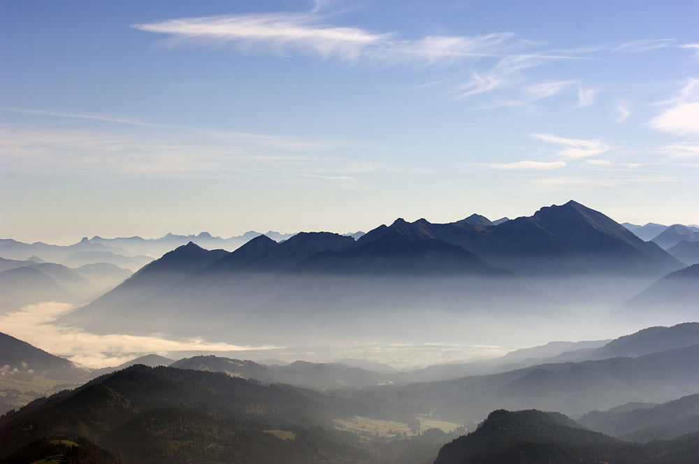 Blick von Osterfelderkopf bei Garmisch-Partenkirchen 2