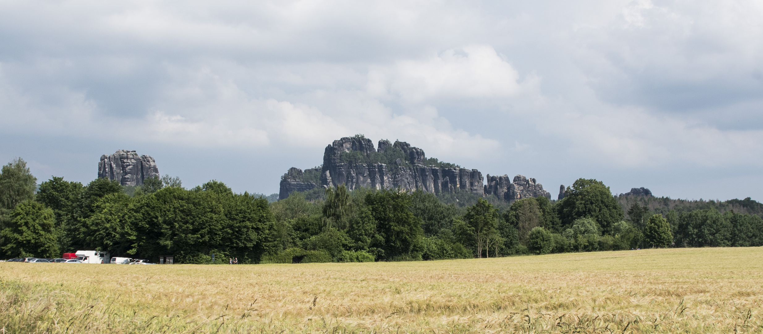 Blick von Ostrau