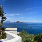 Blick von Panarea zum Stromboli