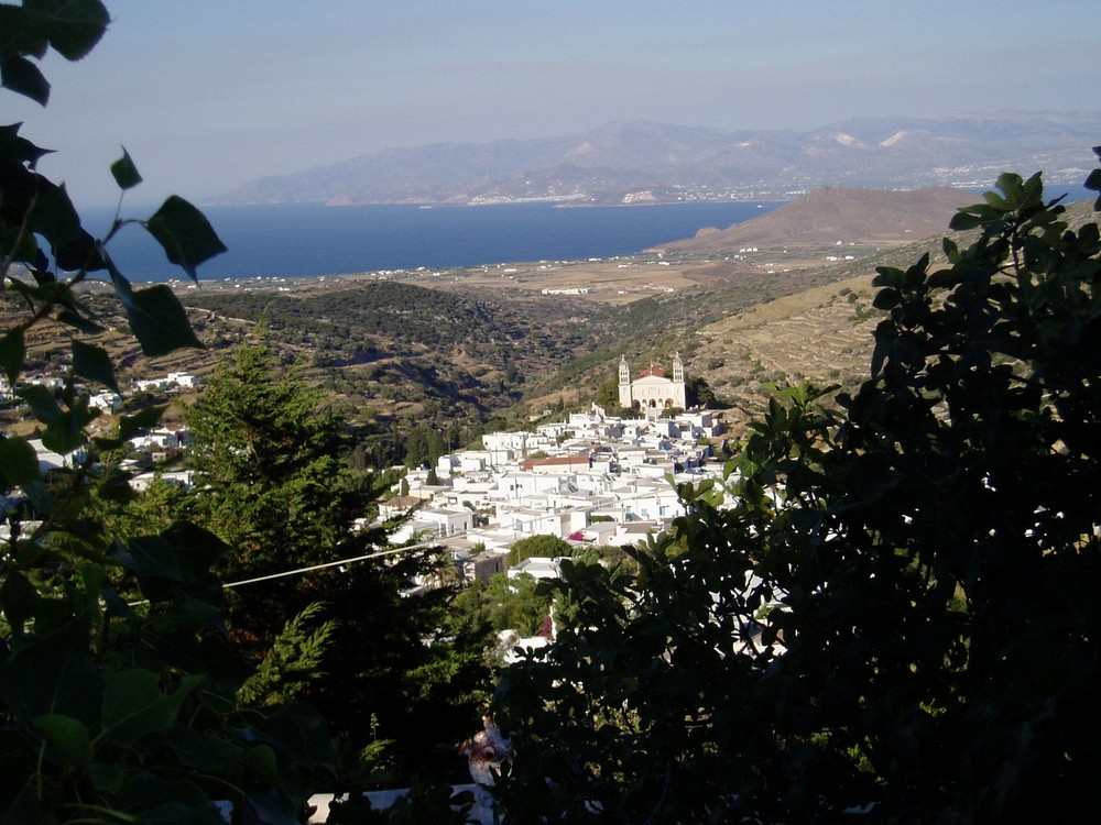 Blick von Paros nach Naxos