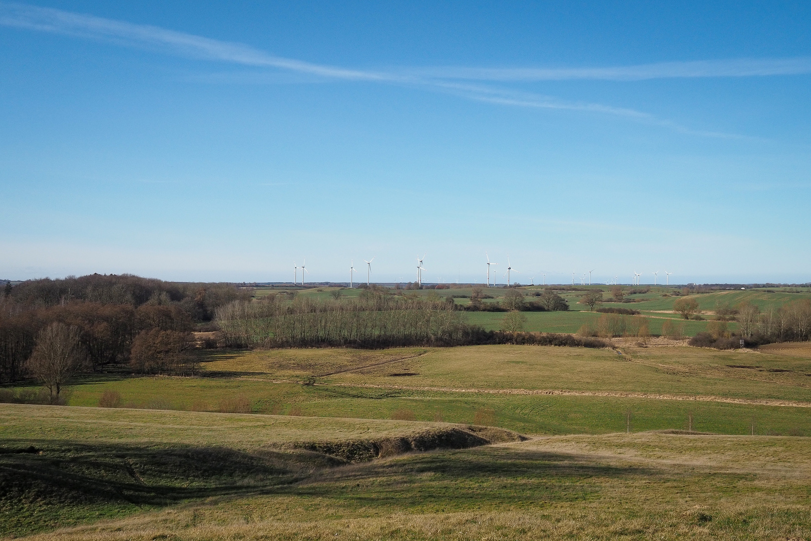 Blick von Passee auf Neubukow