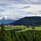 Blick von Petersberg auf Meraner Berge