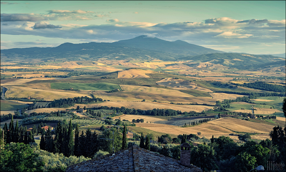 Blick von Pienza