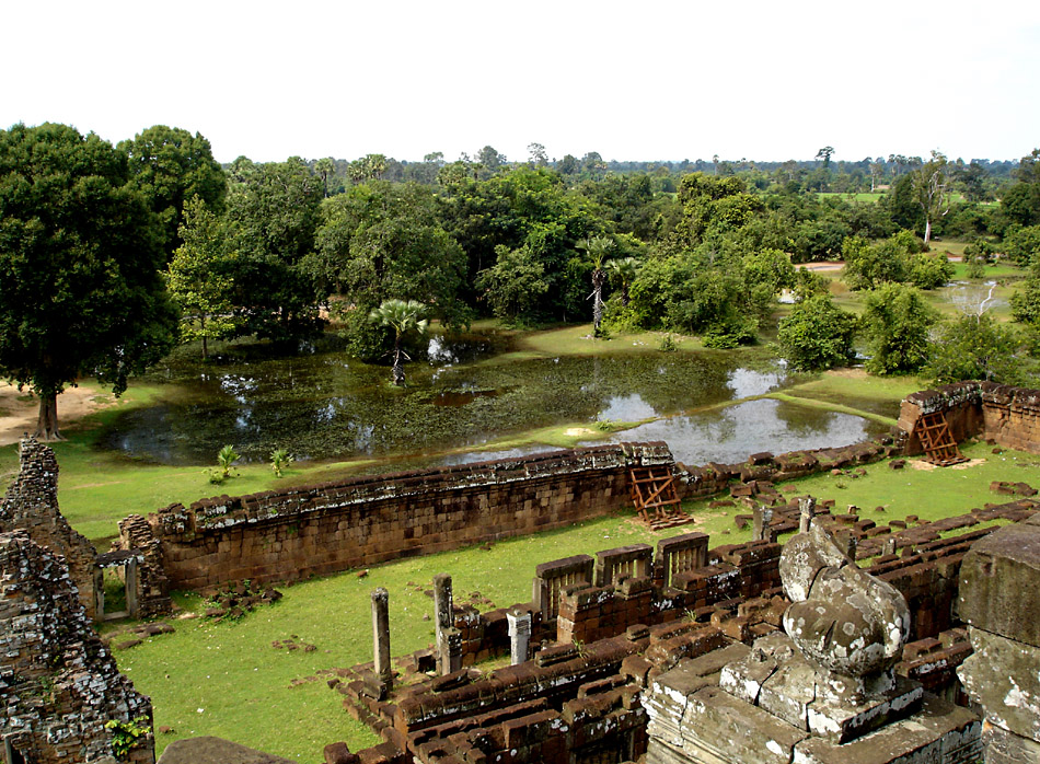 Blick von Pre Rup, III