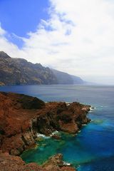 Blick von Punta Teno auf Los Gigantes