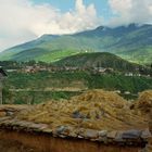 Blick von Rinchengang auf Wangdue Phodrang