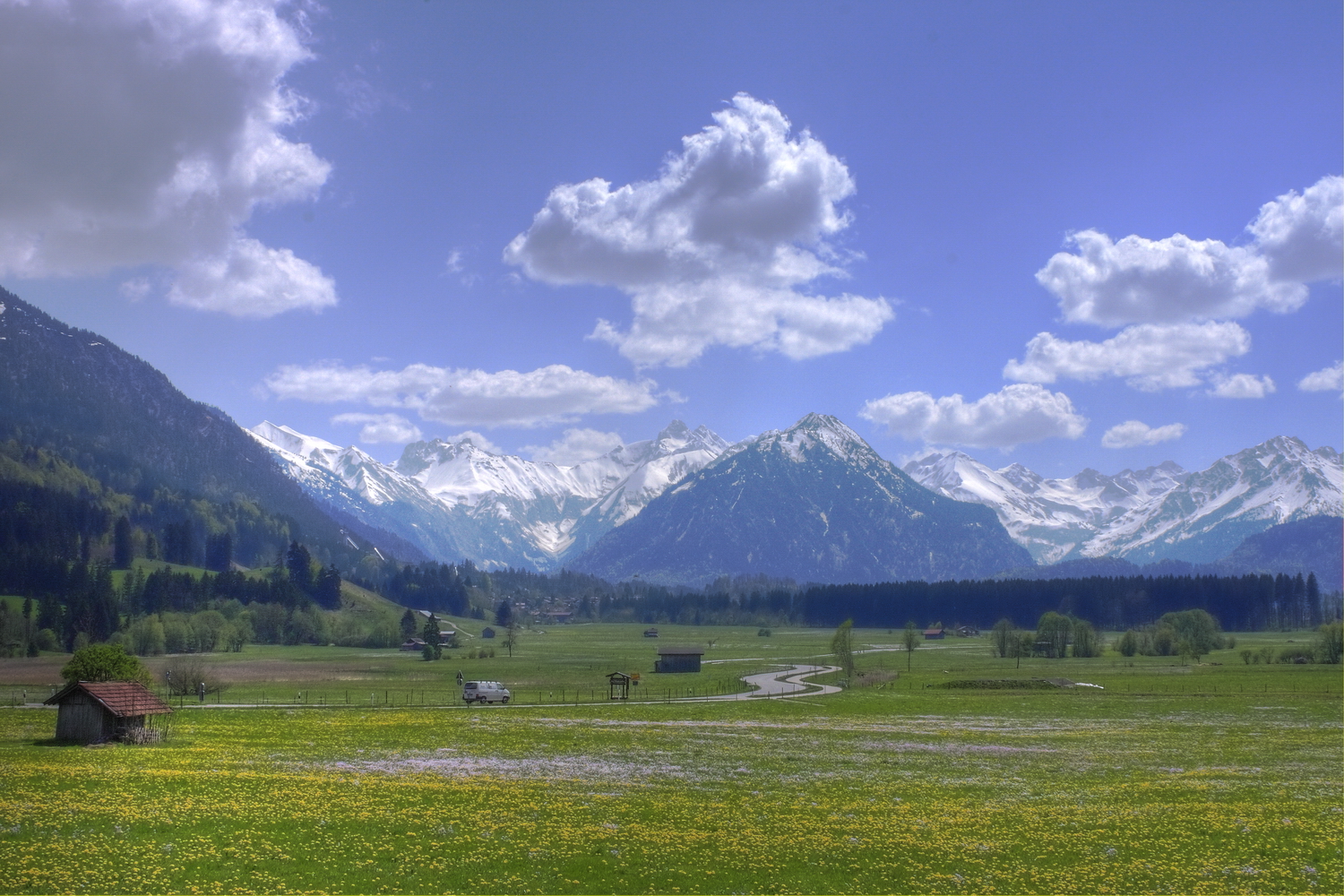 Blick von Rubi nach Obersdorf