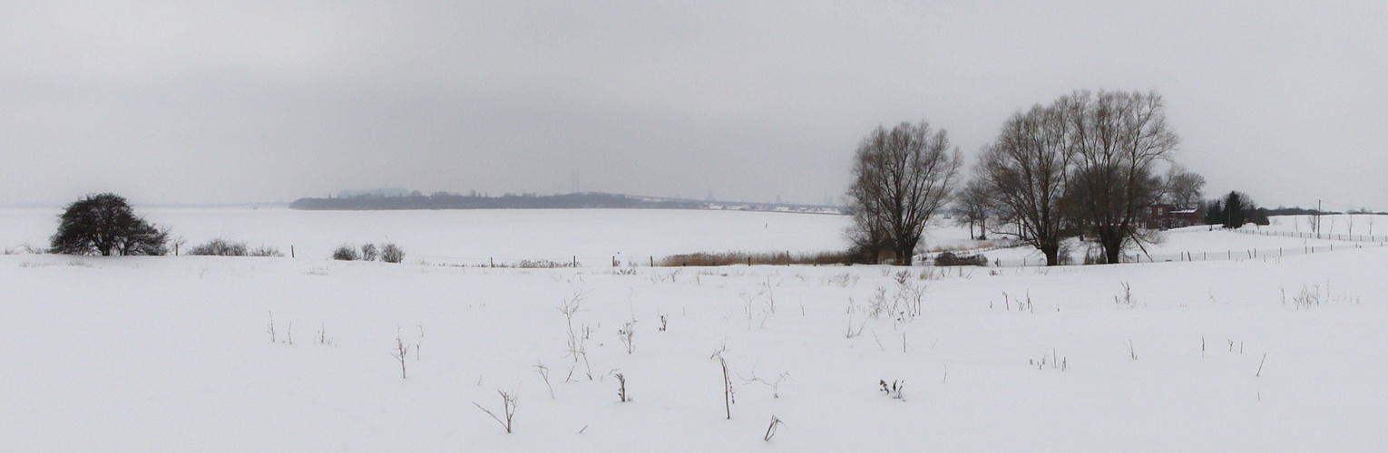 Blick von Rügen Richtung Stralsund