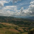 Blick von S. Leon (Nähe San Marino) ins Tal