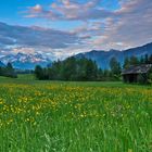 Blick von Saalfelden Richtung Hohe Tauern