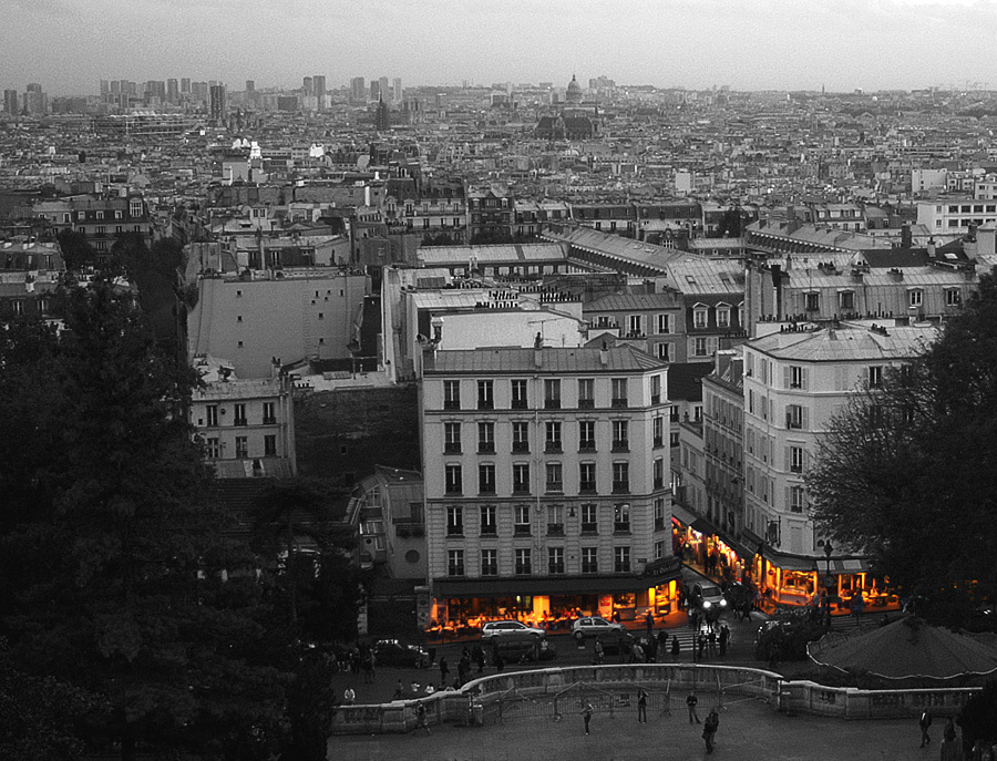 Blick von Sacre Coeur