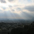 Blick von Sacre-Coeur über Paris...