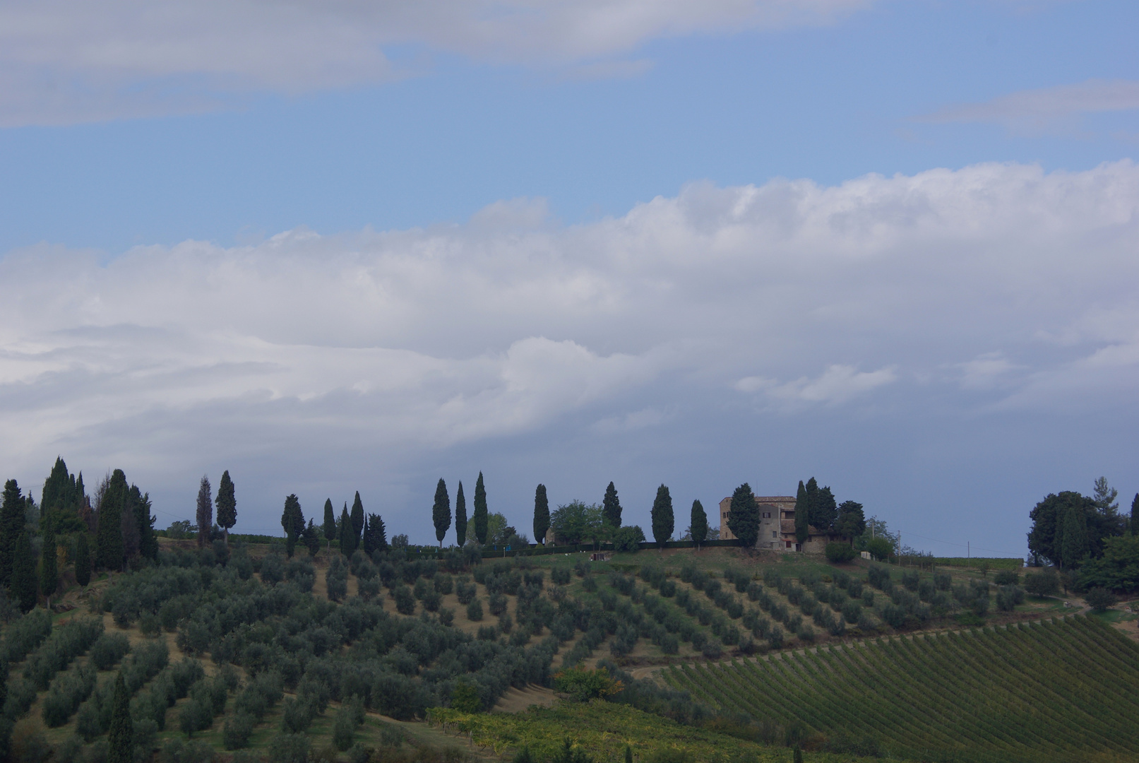 Blick von San Gimignano