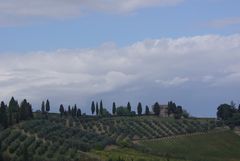 Blick von San Gimignano