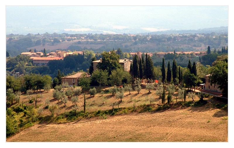 Blick von San Gimigniano