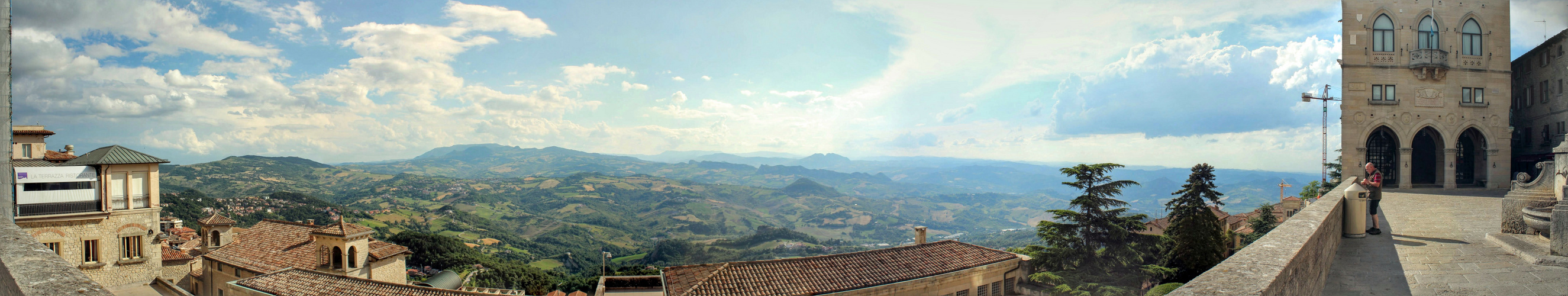 Blick von San Marino