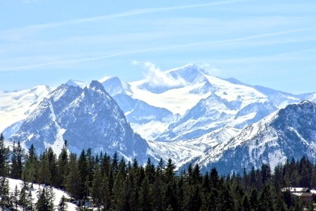 Blick von Scheffau ( Kaisergebirge)