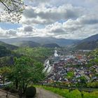 Blick von Schloss Eberstein 