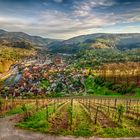 Blick von Schloss Eberstein