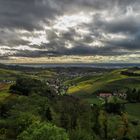 Blick von Schloss Staufenberg (Durbach) ins Rheintal