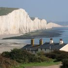 Blick von Seaford auf die Seven Sisters