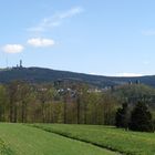 Blick von Seelenberg auf Feldberg und Burg Reifenberg