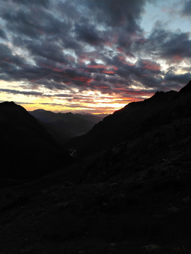 Blick von Silvrettahütte Richtung Klosters