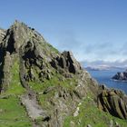 Blick von "Skellig Michael" (Irland)