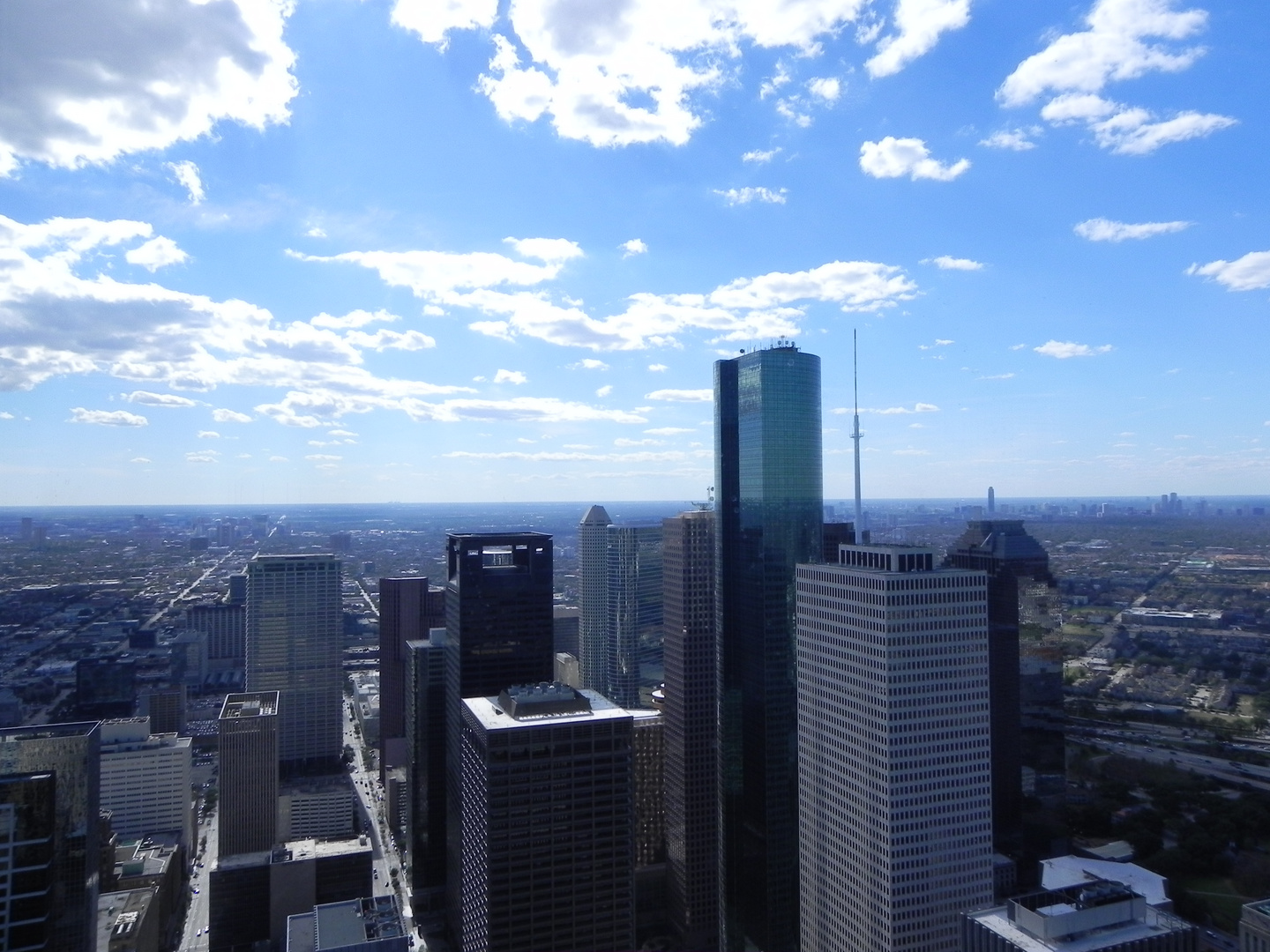 Blick von Skyline Houston (60. Etage)