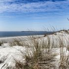 Blick von Spiekeroog nach Langeoog