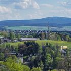 Blick von St. Annen Richtung Bärenstein und Fichtelberg