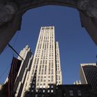 Blick von St. Patrick's Cathedral Richtung Rockefeller Tower