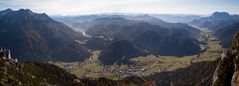 Blick von "Steinplatte" auf Loferer Berge und Wilder Kaiser