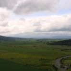 Blick von Stirling Castle über das Land