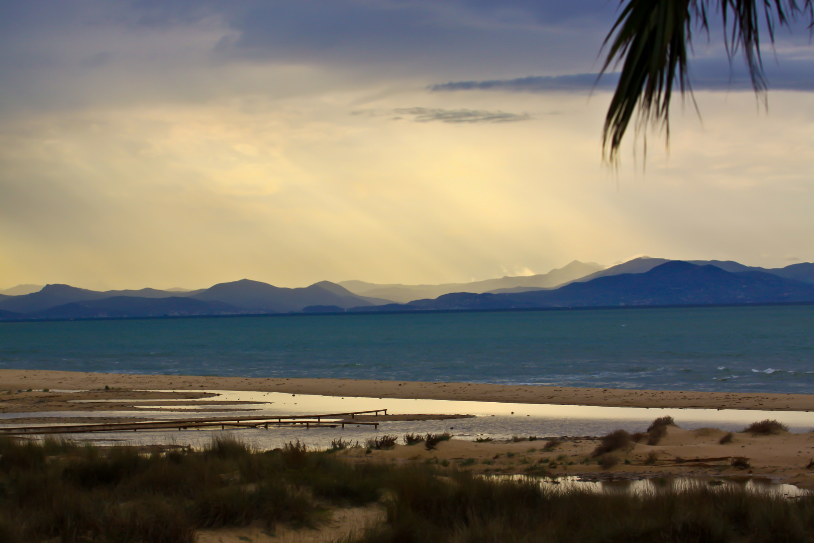 Blick von Tarifa auf Afrika